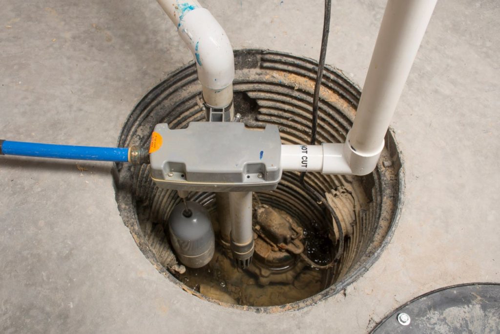 sewage pump installaton 1