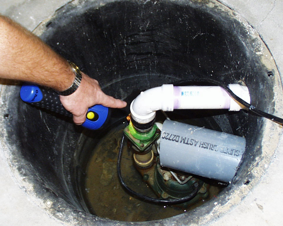 sewage pump installaton 2